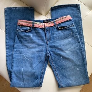 Roberto Cavalli JEANS Pink Waist Band